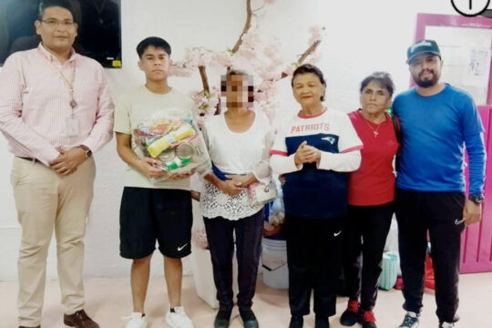 DRIM International entrega despensa 374 en el DIF Temixco