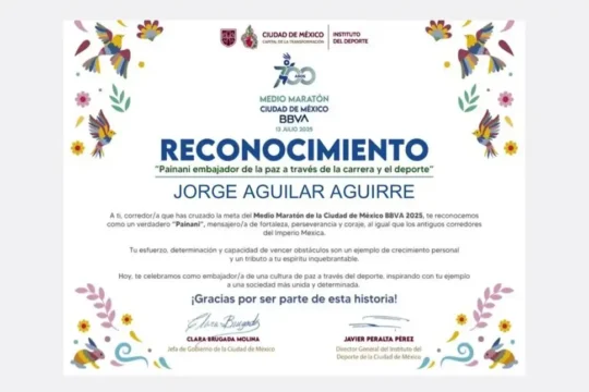 El Centro Formativo DRIM felicita a su coordinador de Responsabilidad Social por ser nombrado "Embajador por la Paz"